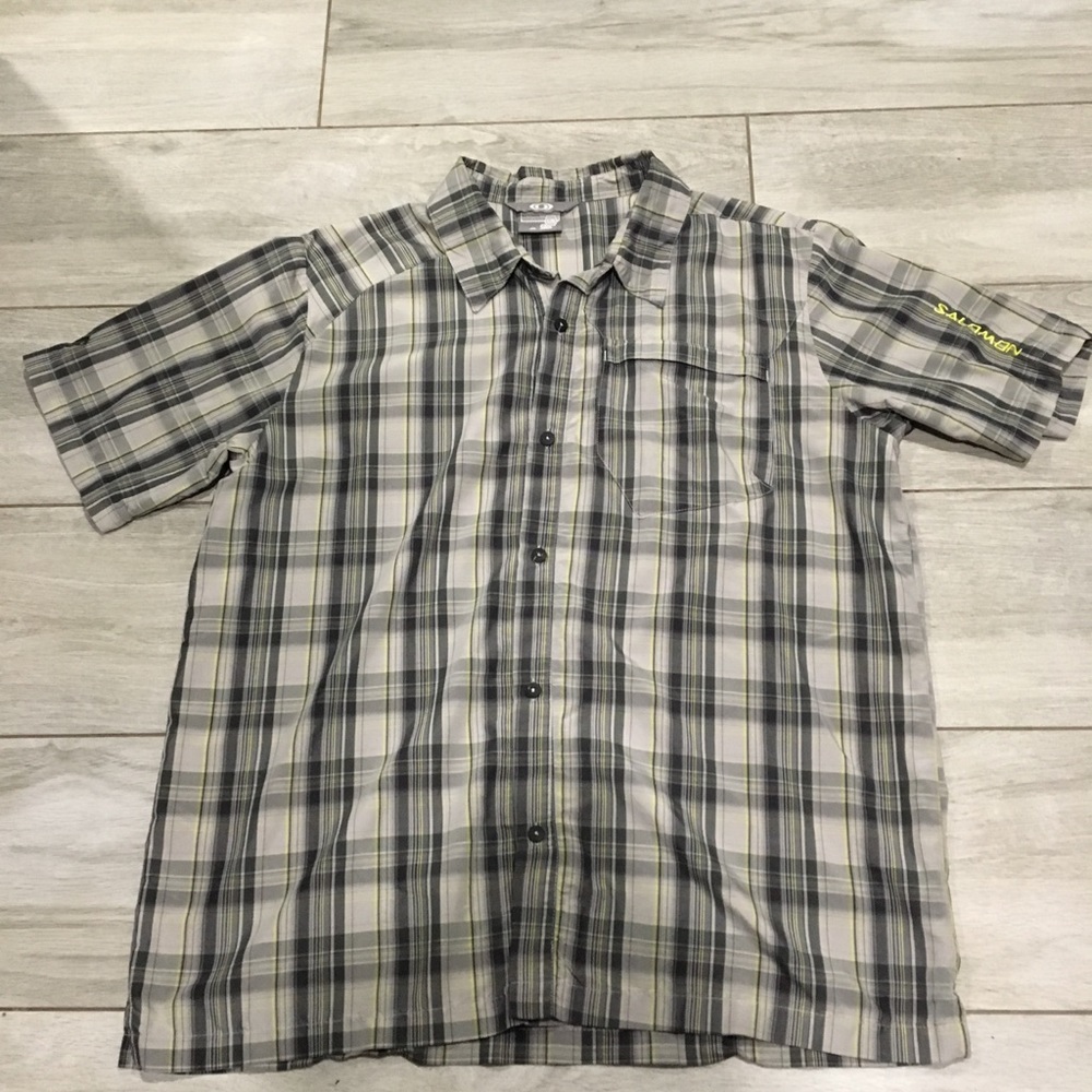 Salomon men’s shirt gray large